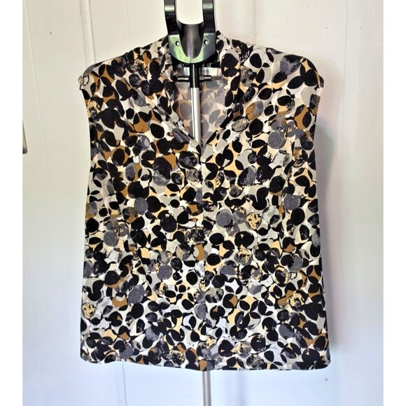 Jones Studio Tops - Jones Studio Seperates Black Gray Shirt Blouse Sleeveless SIze 18W 18